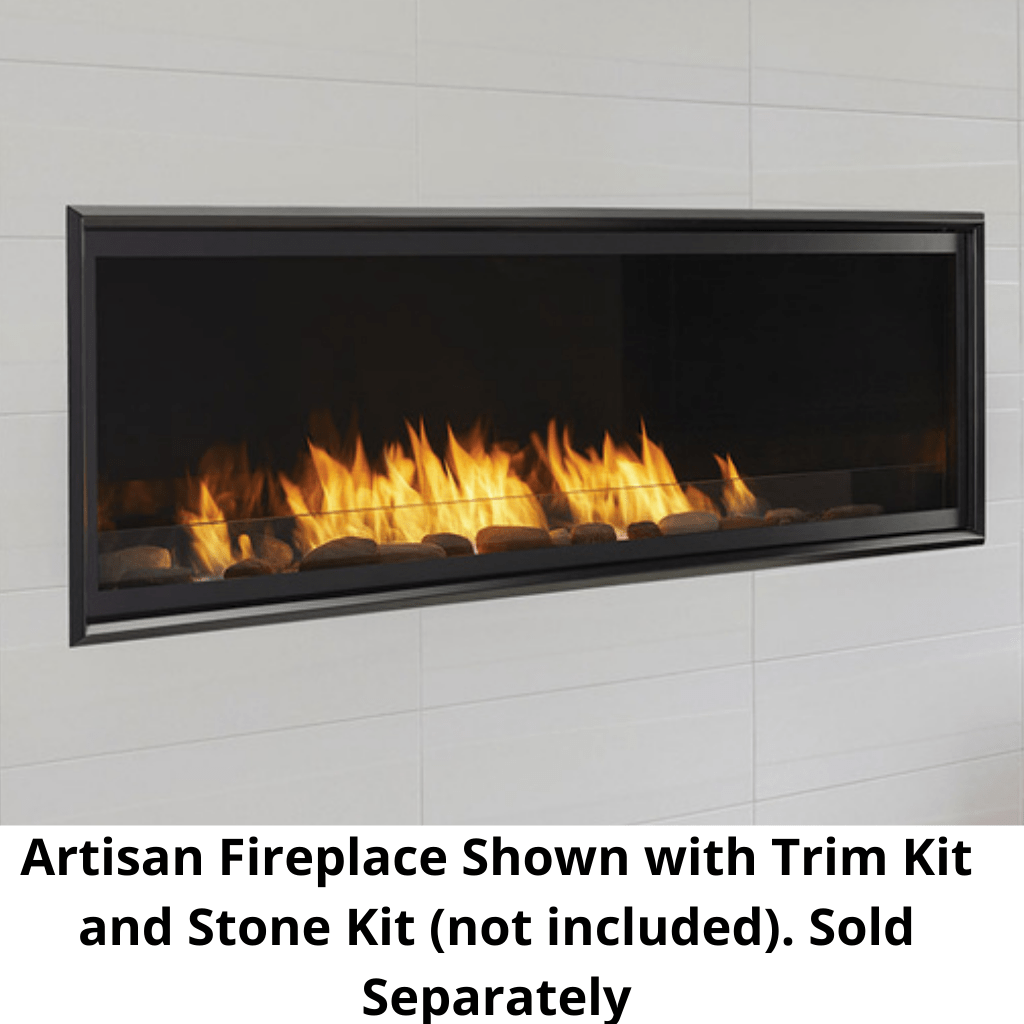 Monessen Artisan 42" Vent Free Liquid Propane Gas Linear Fireplace With IPI Plus Electronic Ignition and Remote Control
