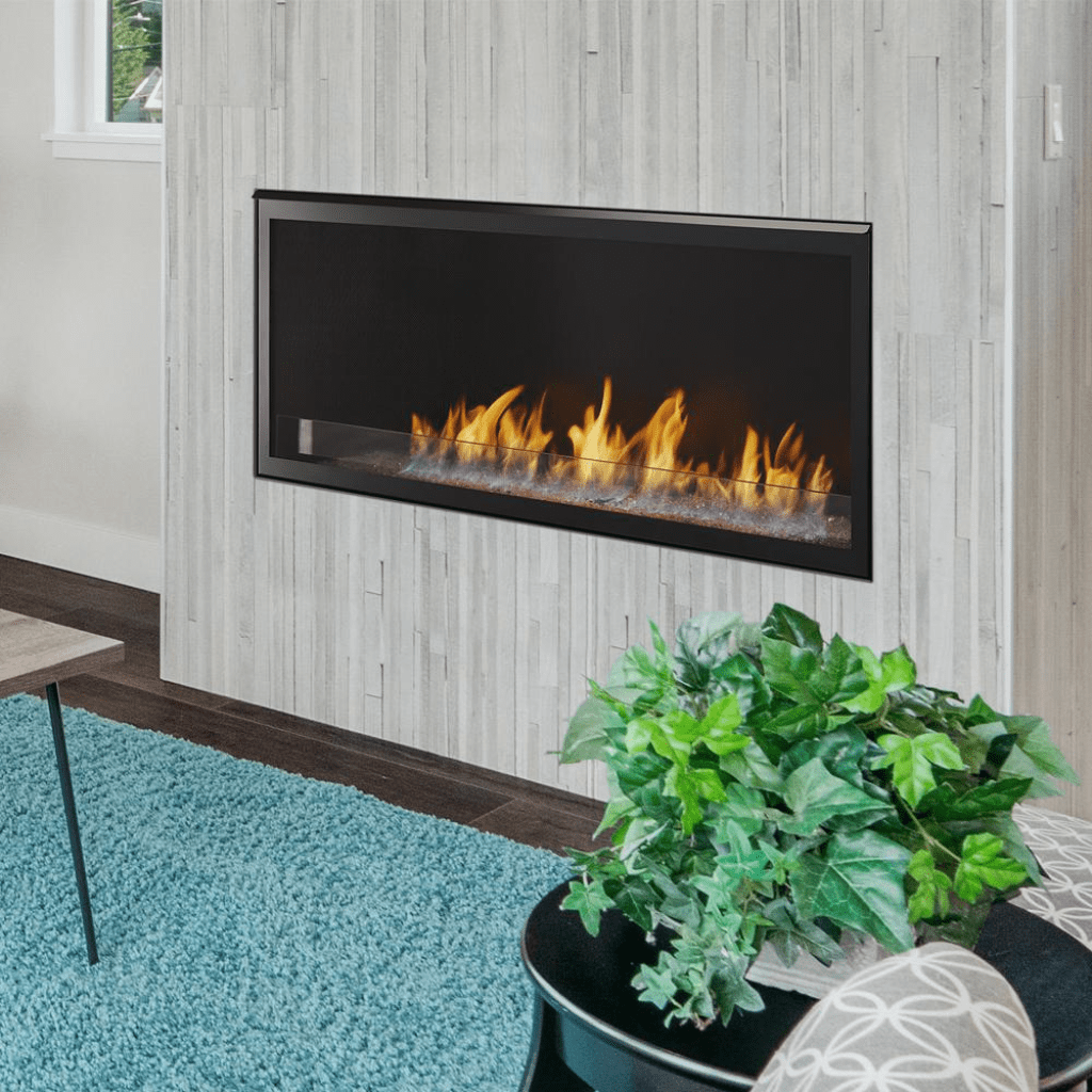 Monessen Artisan 42" Vent Free Liquid Propane Gas Linear Fireplace With IPI Plus Electronic Ignition and Remote Control