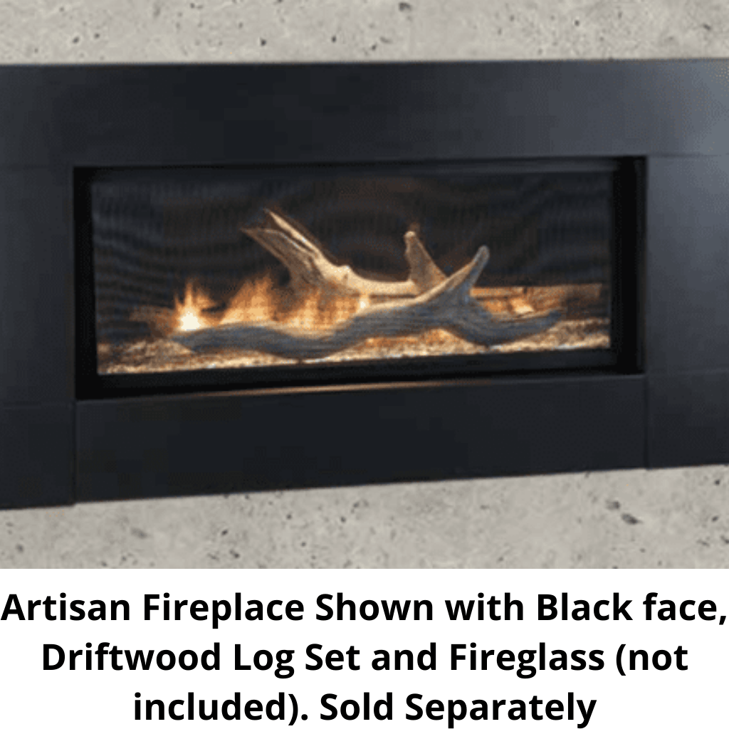 Monessen Artisan 42" Vent Free Liquid Propane Gas Linear Fireplace With IPI Plus Electronic Ignition and Remote Control