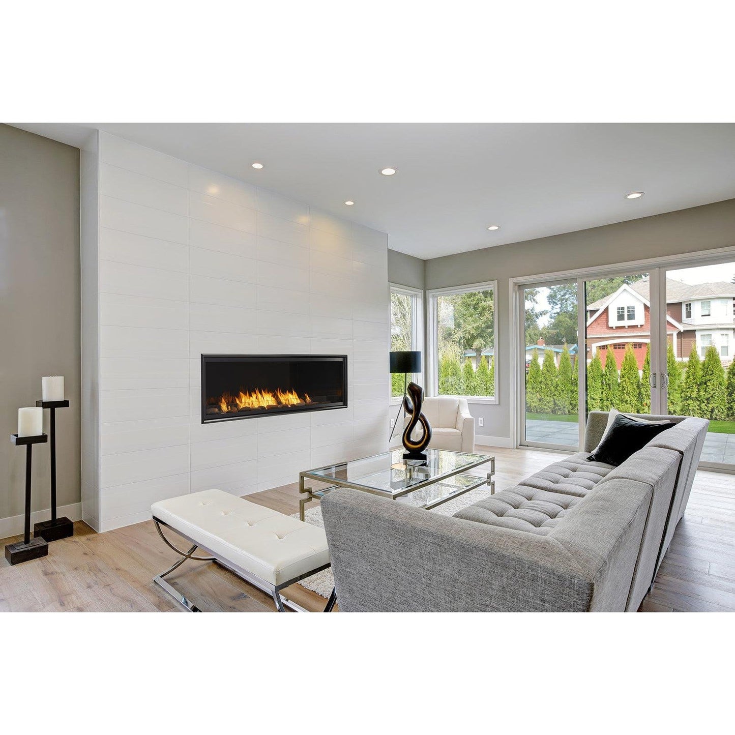 Monessen Artisan 60" Vent Free Natural Gas Linear Fireplace With IPI Plus Electronic Ignition