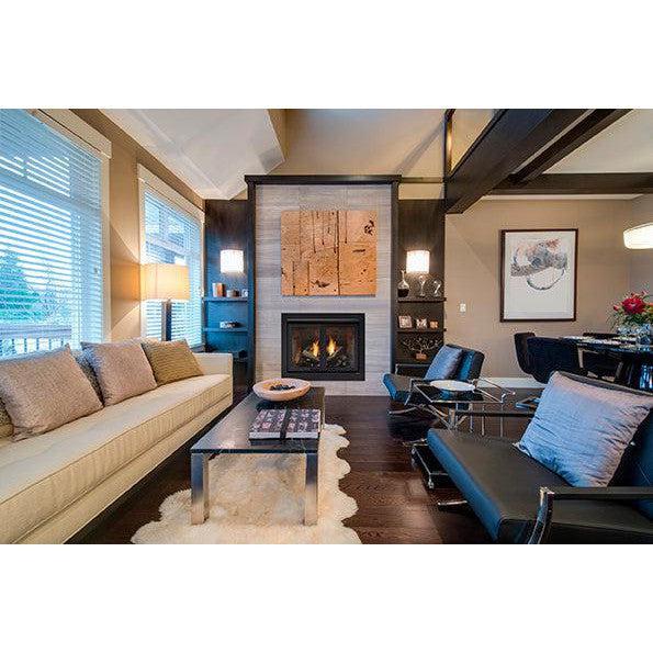 Monessen Attribute 36" Universal Circulating Vent Free Firebox With Radiant Face and Multitonal Brown Reversible Interior Panels