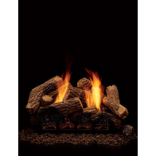 Monessen Berkley Oak 18" Ceramic Fiber Gas Log Set
