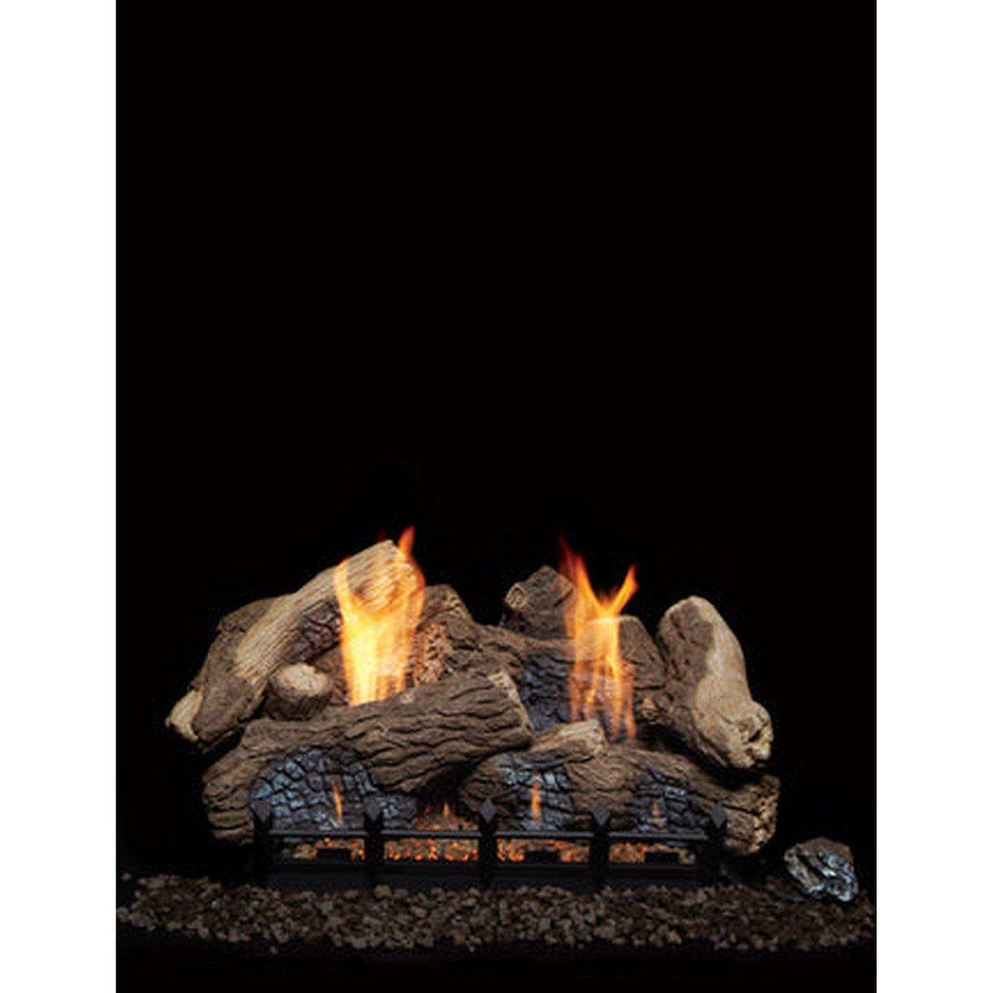 Monessen Berkley Oak 18" Ceramic Fiber Gas Log Set