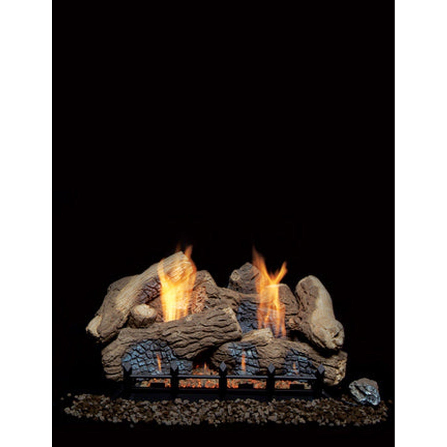 Monessen Berkley Oak 18" Ceramic Fiber Gas Log Set