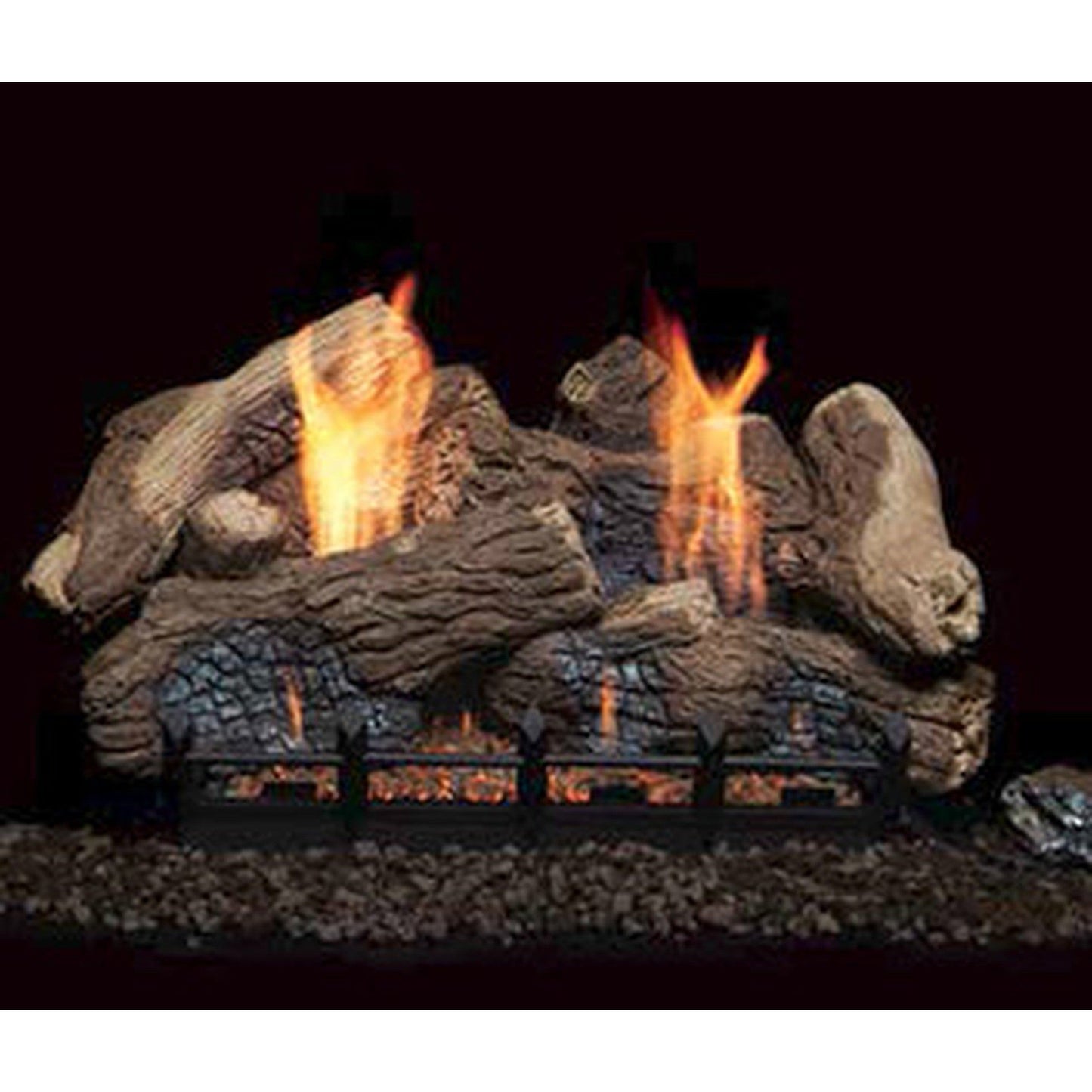 Monessen Berkley Oak 18" Ceramic Fiber Gas Log Set