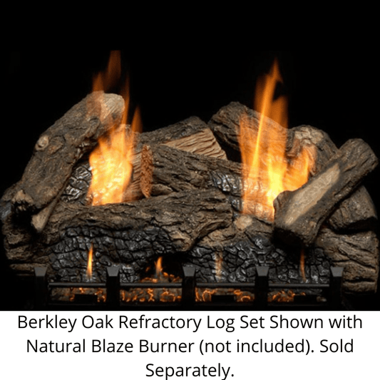 Monessen Berkley Oak 30" Refractory Gas Log Set