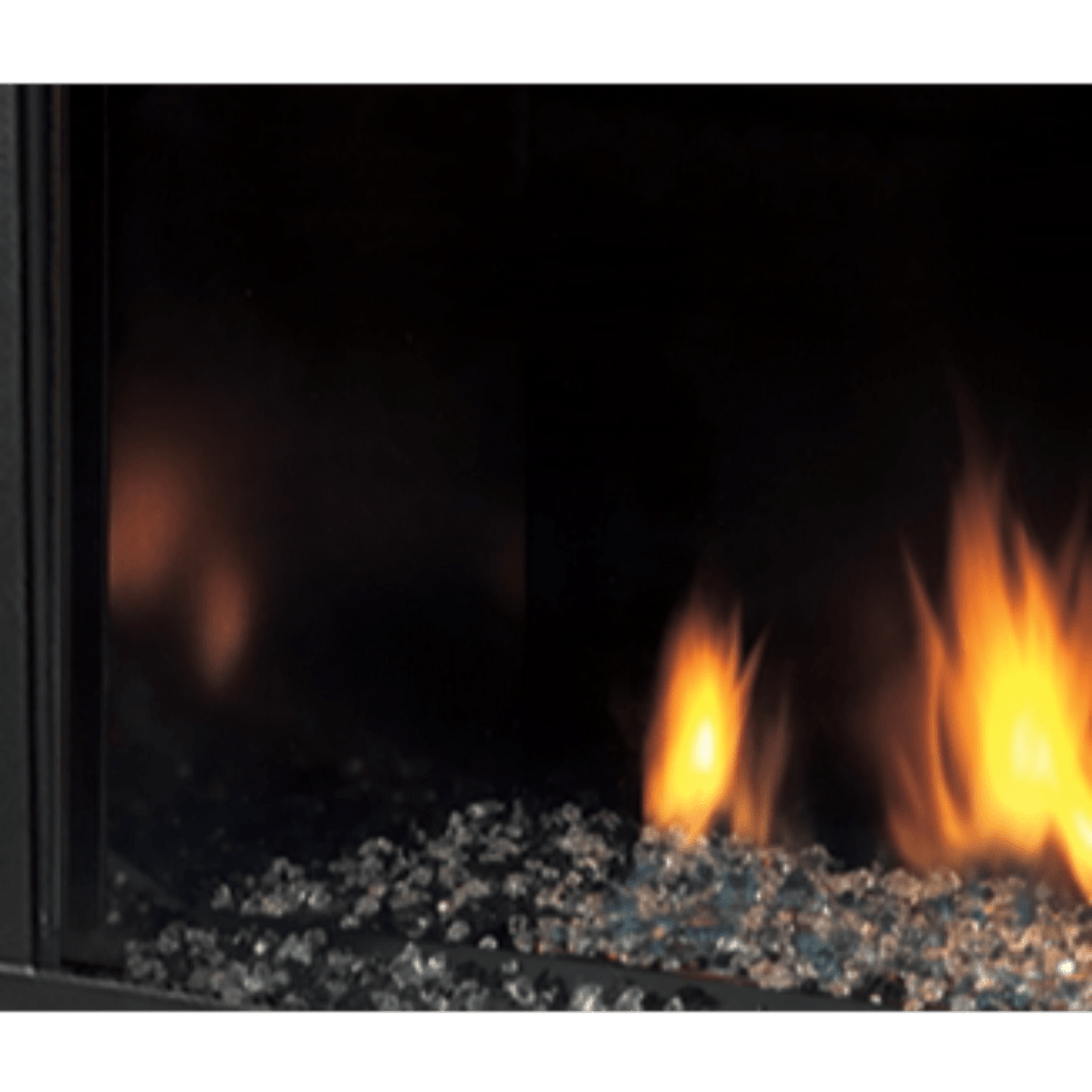 Monessen 36" Black Magic Glass Panel for Aria Series Fireplace