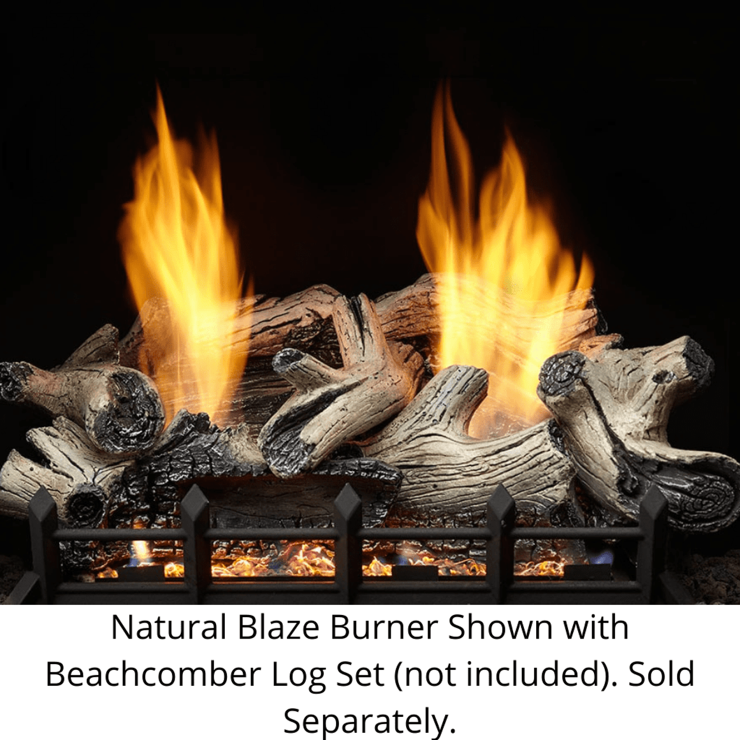 Monessen Natural Blaze 24" Vent Free Natural Gas Burner With Millivolt Ignition