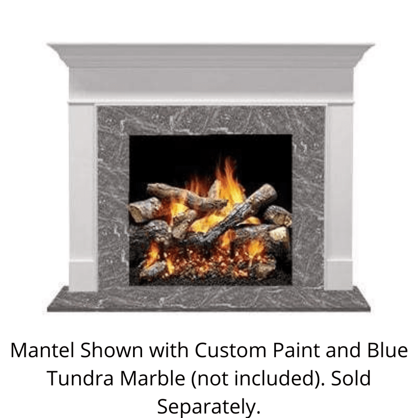 Monessen Select Series Wescott A 44" Primed MDF Flush Wood Mantel