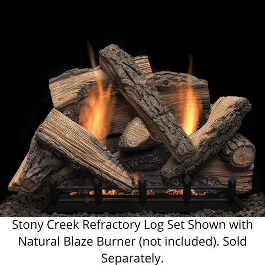 Monessen Stony Creek 24" Refractory Gas Log Set