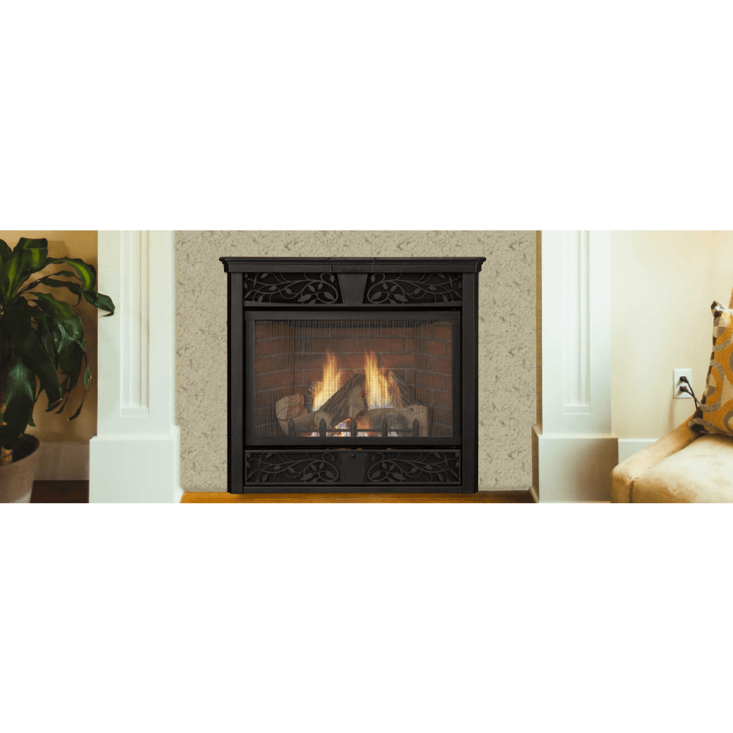 Monessen Symphony 24" Vent Free Traditional Natural Gas Fireplace With IPI Control System