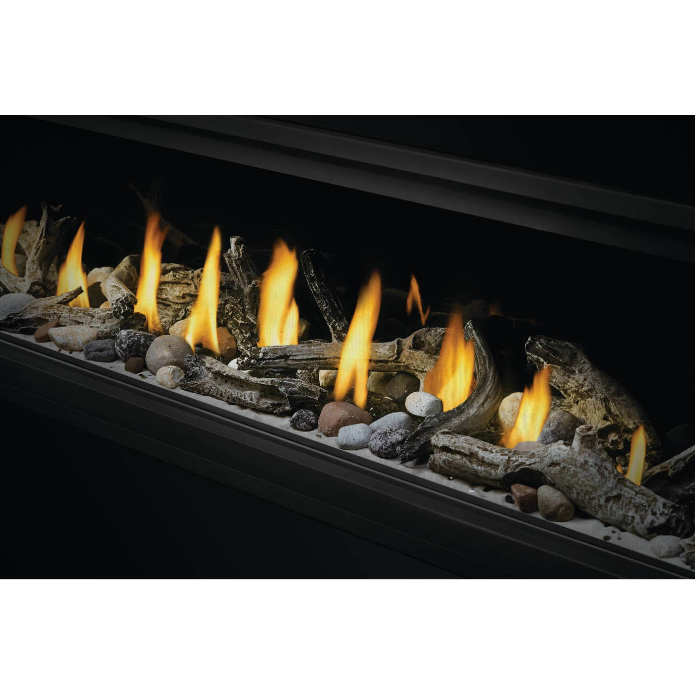 Napoleon Ascent Linear 46" Electronic Ignition, Natural Gas Direct Vent Fireplace