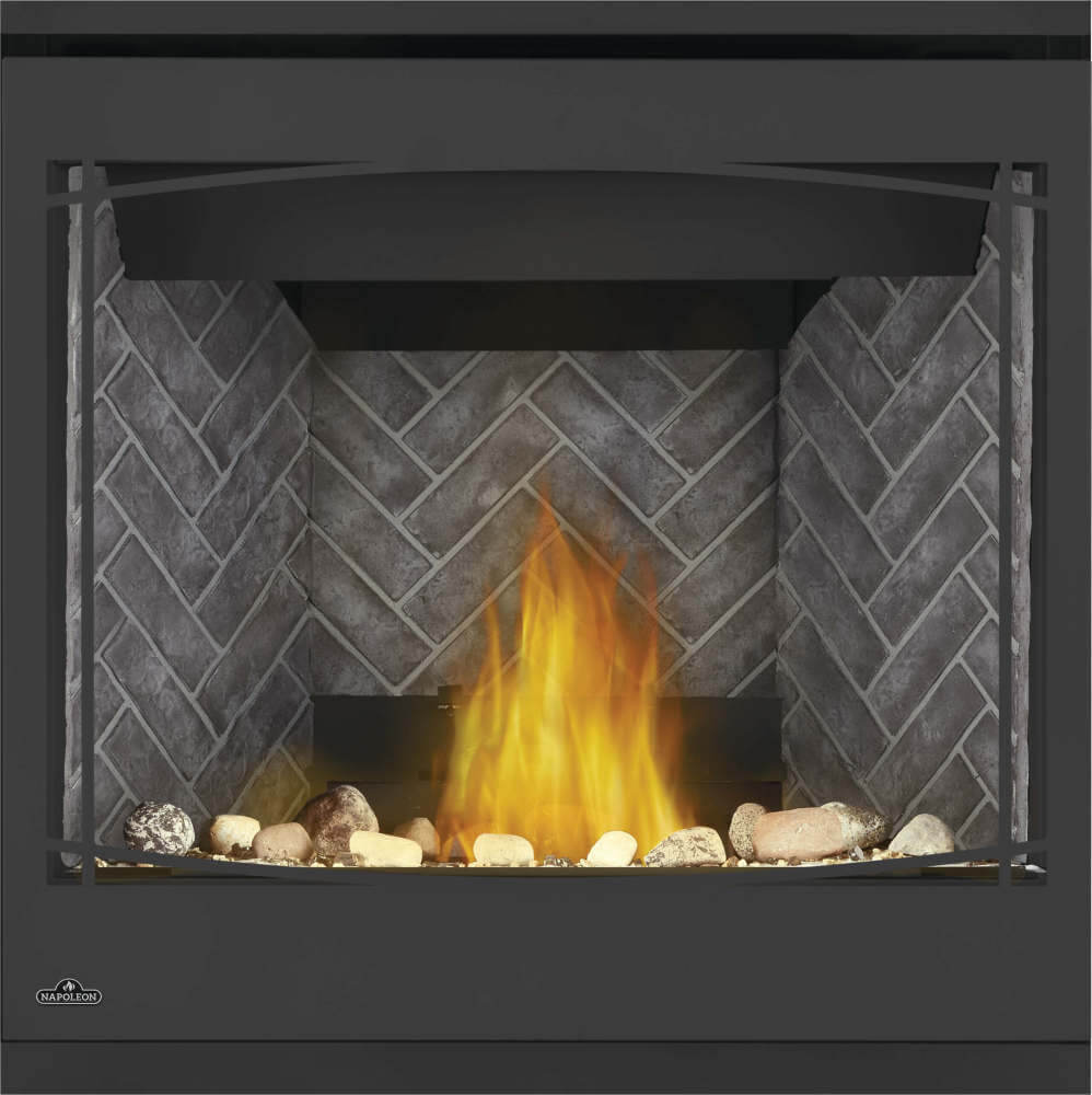 Napoleon Ascent X36" Millivolt Ignition, Natural Gas Direct Vent Fireplace