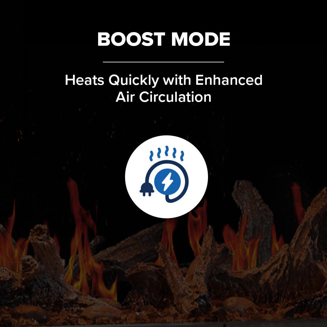 Napoleon Astound FlexMount 74" Wall-Mounted Linear Electric Fireplace