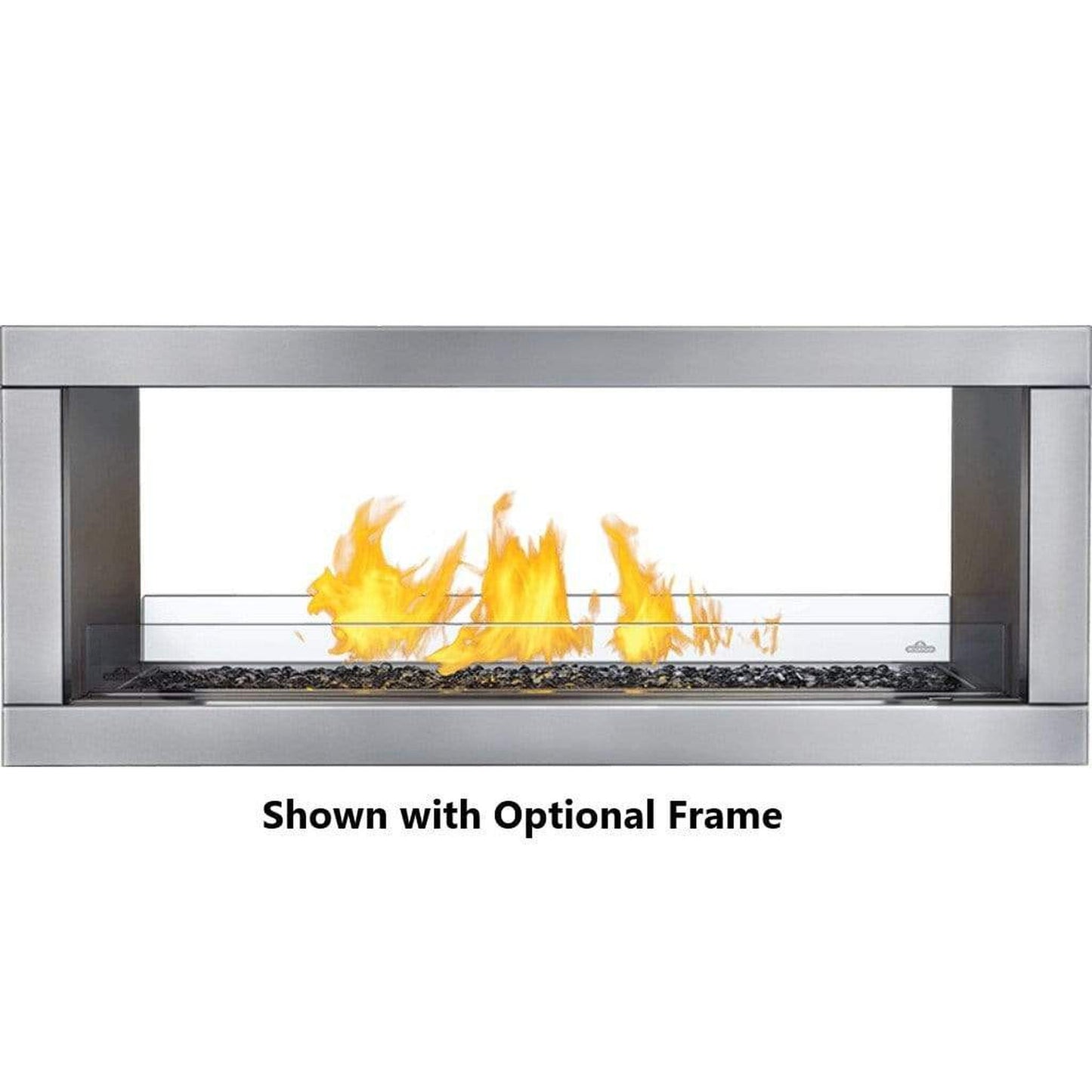 Napoleon Galaxy 51" See Through Outdoor Linear Vent Free Natural Gas Fireplace