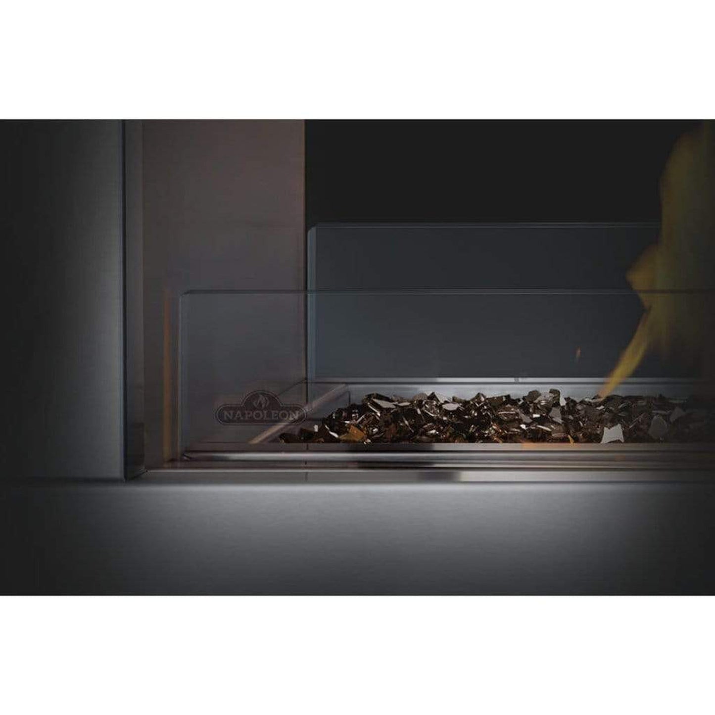 Napoleon Galaxy 51" See Through Outdoor Linear Vent Free Natural Gas Fireplace