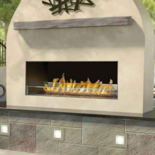 Napoleon Galaxy 51" Single Sided Outdoor Linear Vent Free Natual Gas Fireplace