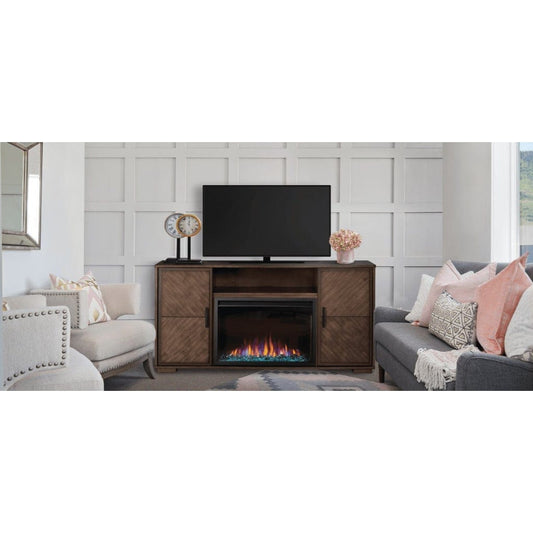 Napoleon Hayworth 65" Mantel Package With 30" Cineview Electric Firebox (Essential Series)