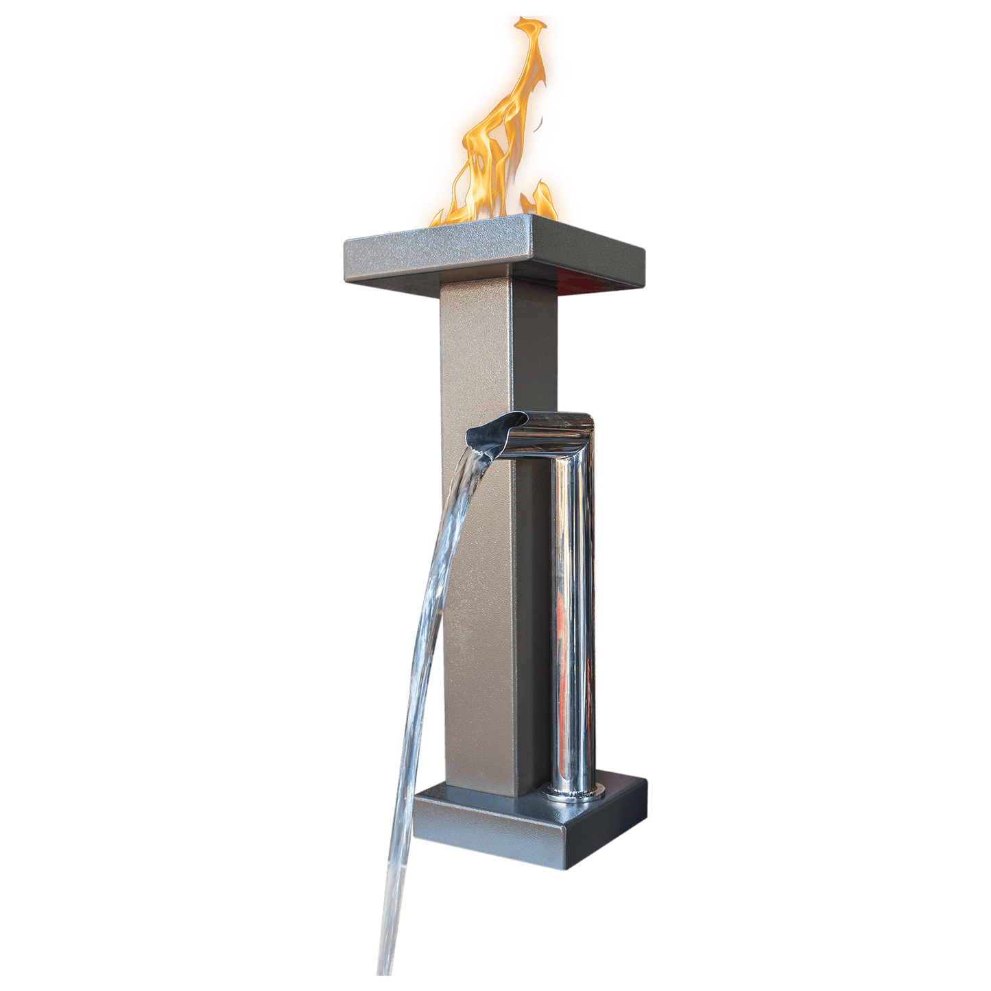 Designer Series Fire Feature 11 - Scupper High Quality Powder Coat Finish by The Outdoor Plus