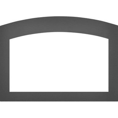 Napoleon Small Arched 4 Sided Faceplate, Gun Metal - SAGM4F3B3
