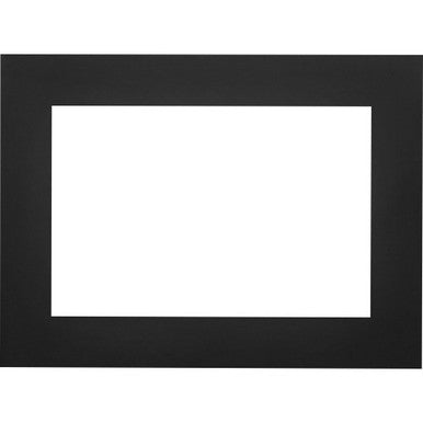 Napoleon Large 4 Sided Faceplate, Black - LBK4F4B4