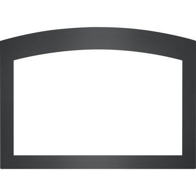 Napoleon Small Arched 4 Sided Faceplate, Charcoal - SACH4F3B4