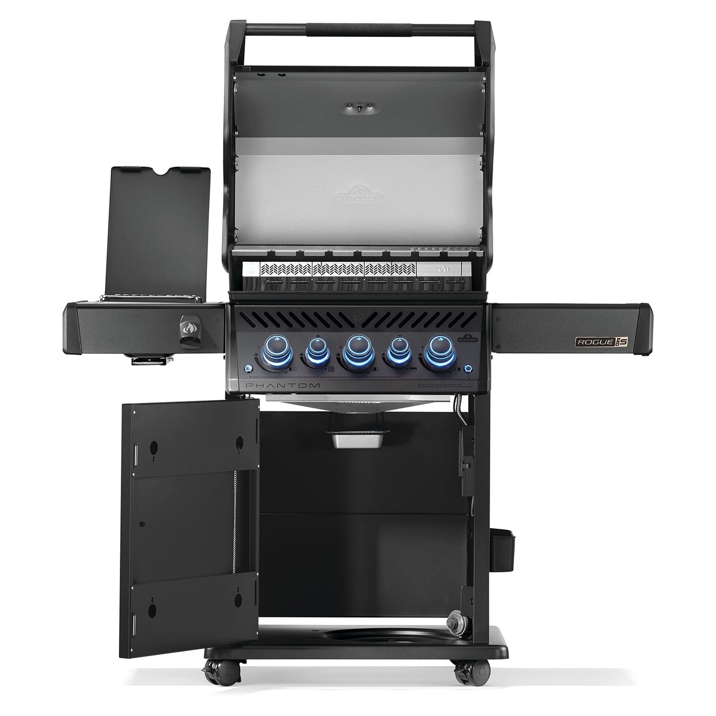 Napoleon Rogue PRO-S 425 RSIB Phantom w/ Infrared Side & Rear Burner (Matte Black) 5-Burner