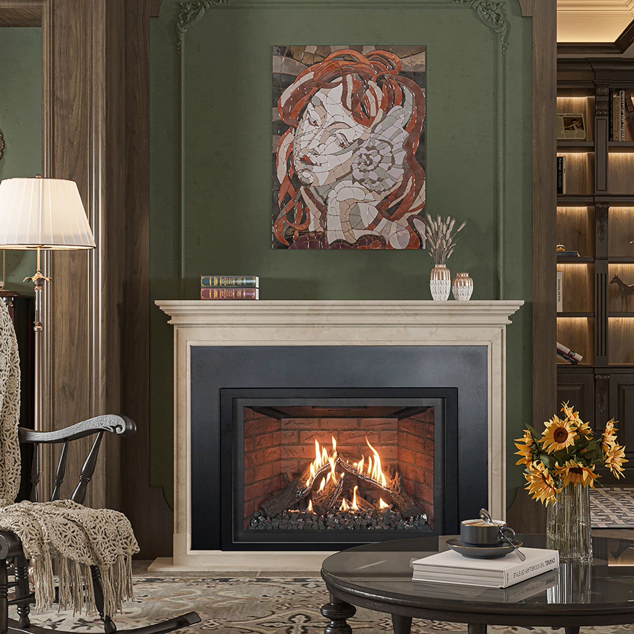 Ortal 34" Wilderness Gas Insert