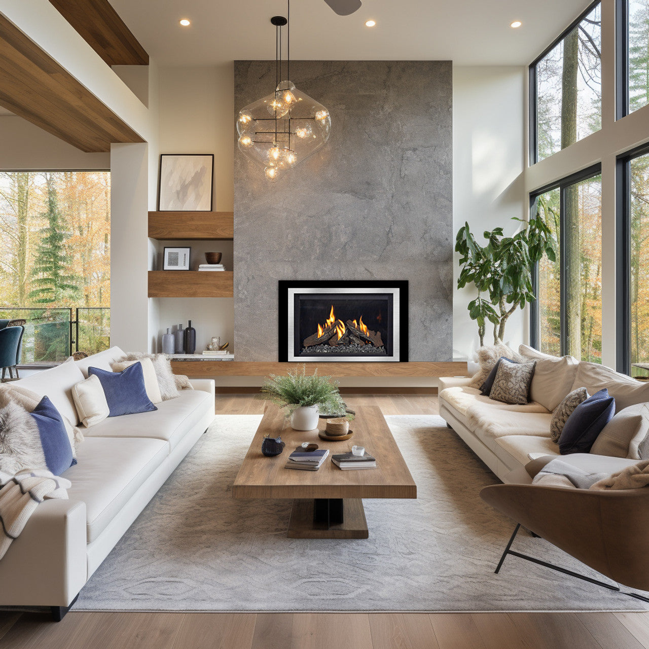 Ortal 34" Wilderness Gas Insert