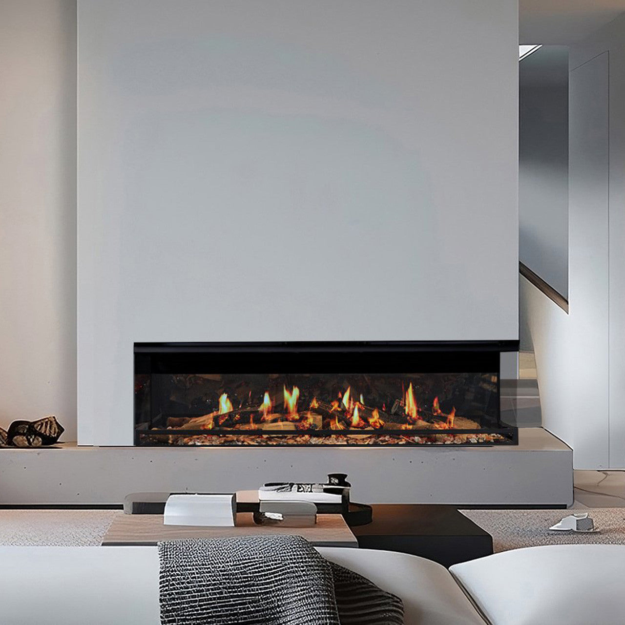 Ortal 60" Holographic Electric Fireplace