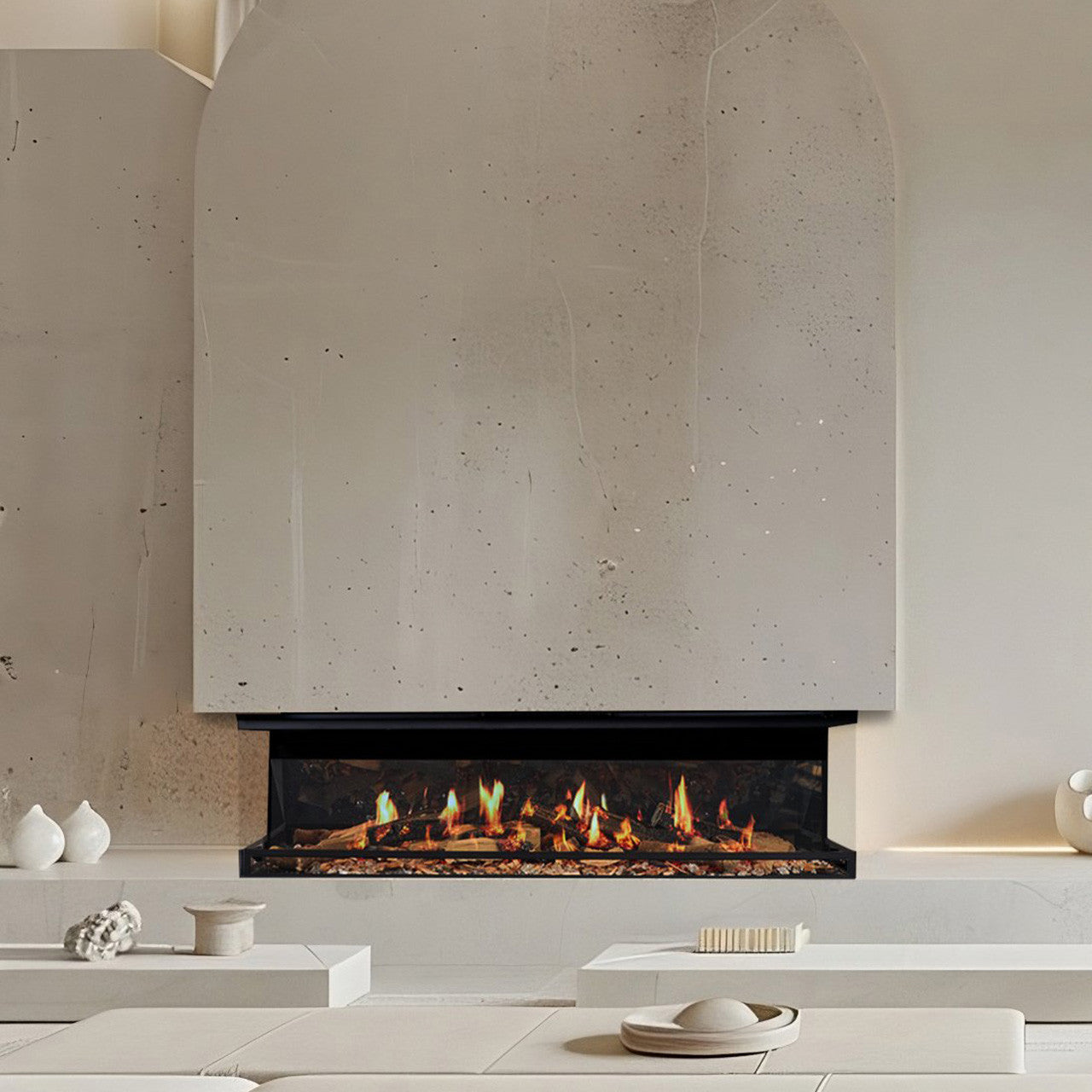 Ortal 60" Holographic Electric Fireplace