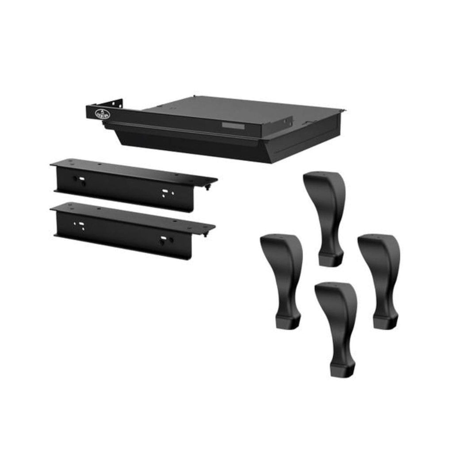 Osburn Black Cast Iron Traditional Legs With Ash Drawer for 3300 Wood Stove