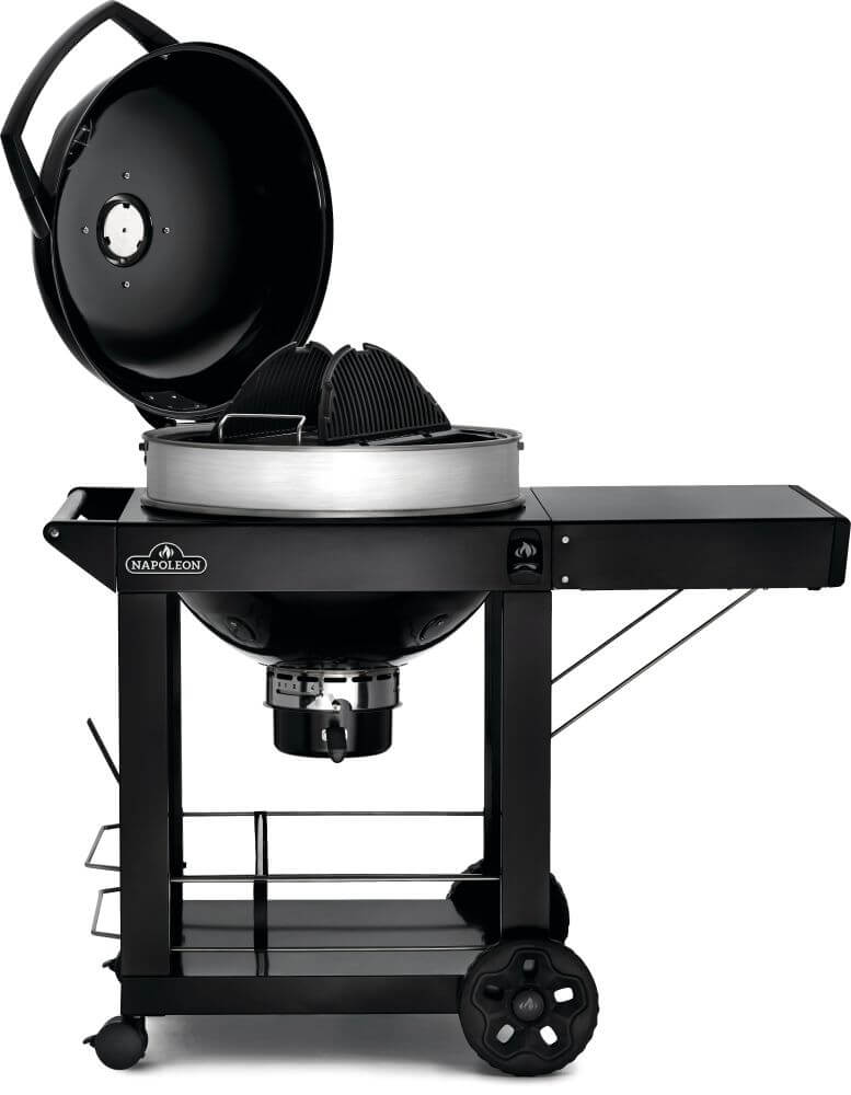 Napoleon Professional 22 Charcoal Cart 22" Kettle Grill with Cart