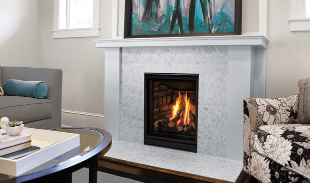 Enviro Q1 Log Gas Fireplace & Insert