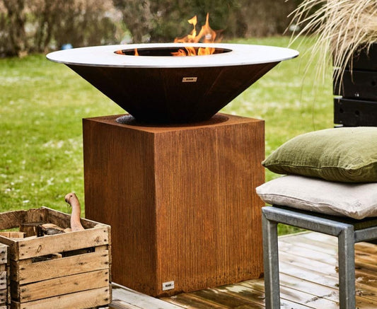Circle Outdoor Fireplace