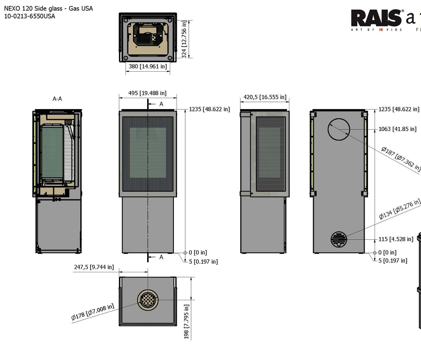 Nexo 120 Gas Stove