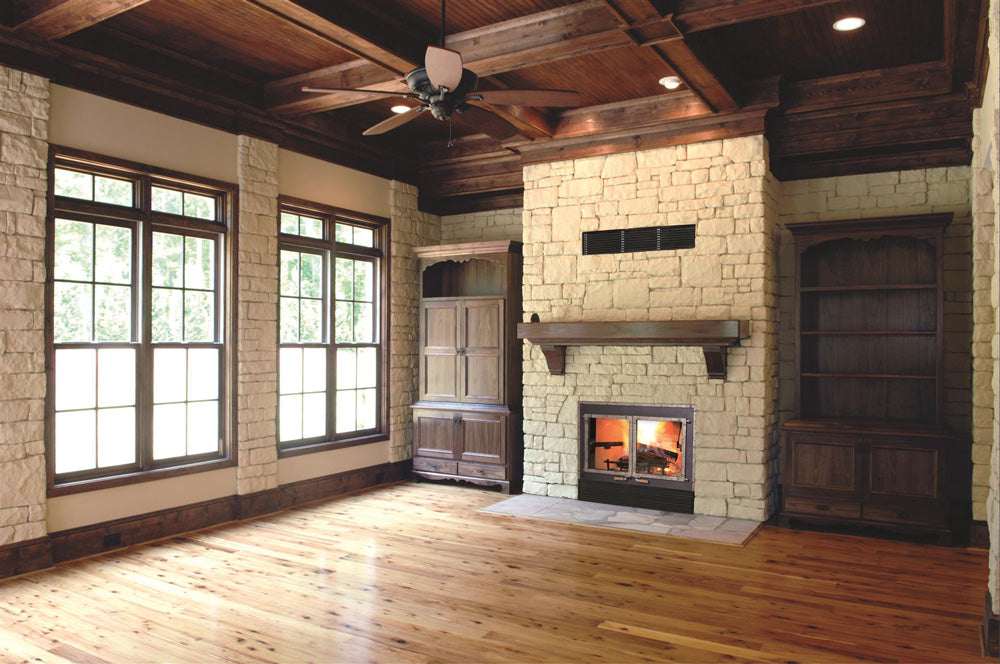 Wilkening GranView Masonry Fireplace
