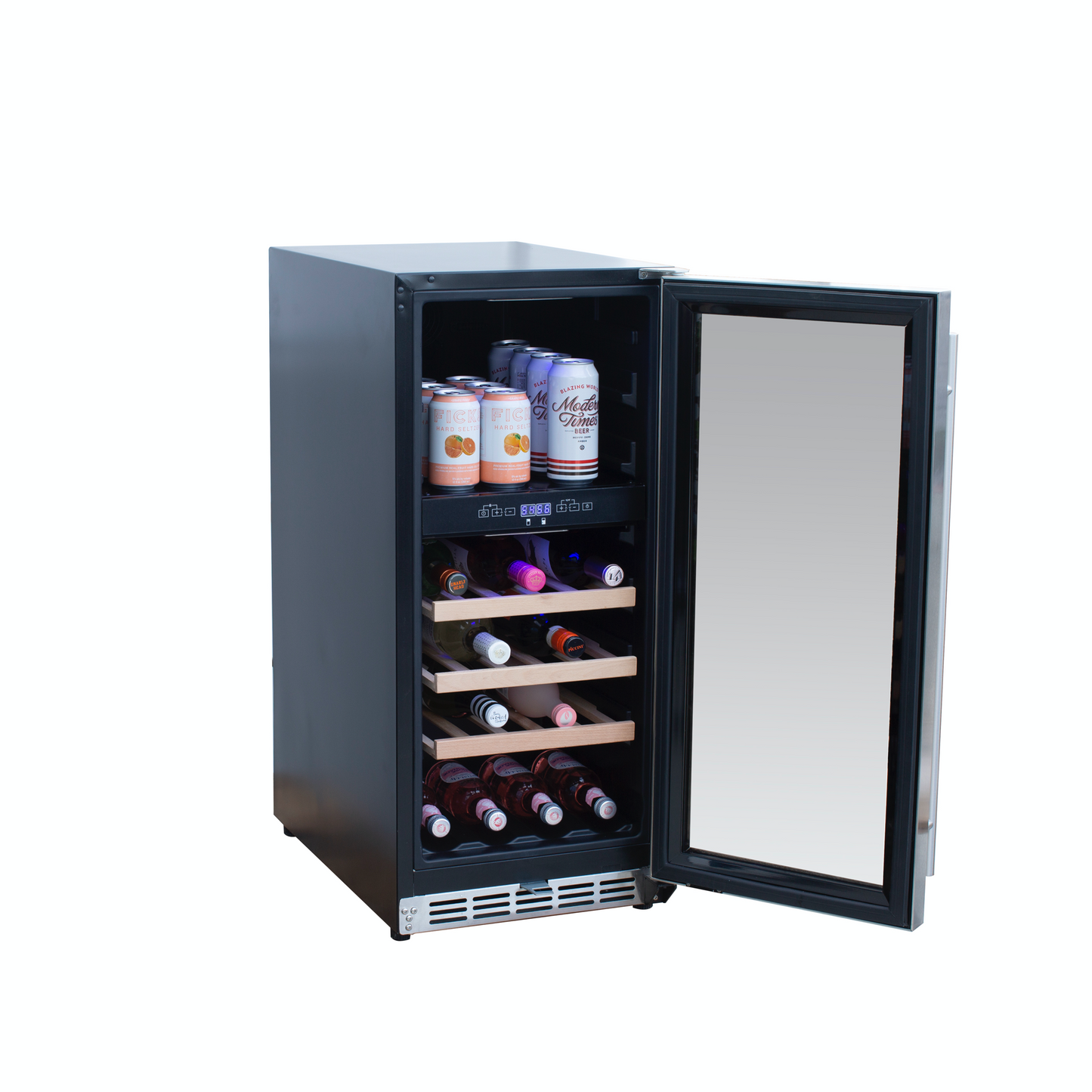 15” Outdoor Rated Dual Zone Wine Cooler