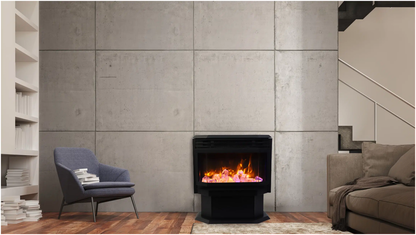 Sierra Flame by Amantii FS Lumina 26" Smart Freestanding Electric Fireplace