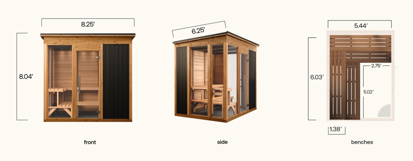 Thermoey Modern MOD6 Sauna
