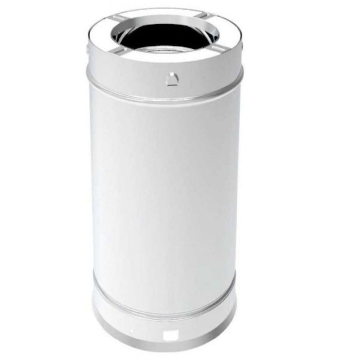 Superior 6SPS24 24" Stainless Steel Chimney Pipe for Snap-Pak 6" Wood-Burning Chimney System