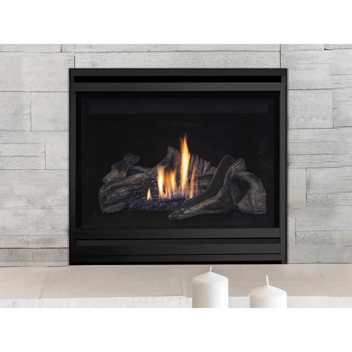 Superior DRC3040 40" Mid-Size Contemporary Top/Rear Direct Vent Natural Gas Fireplace With Electronic Ignition