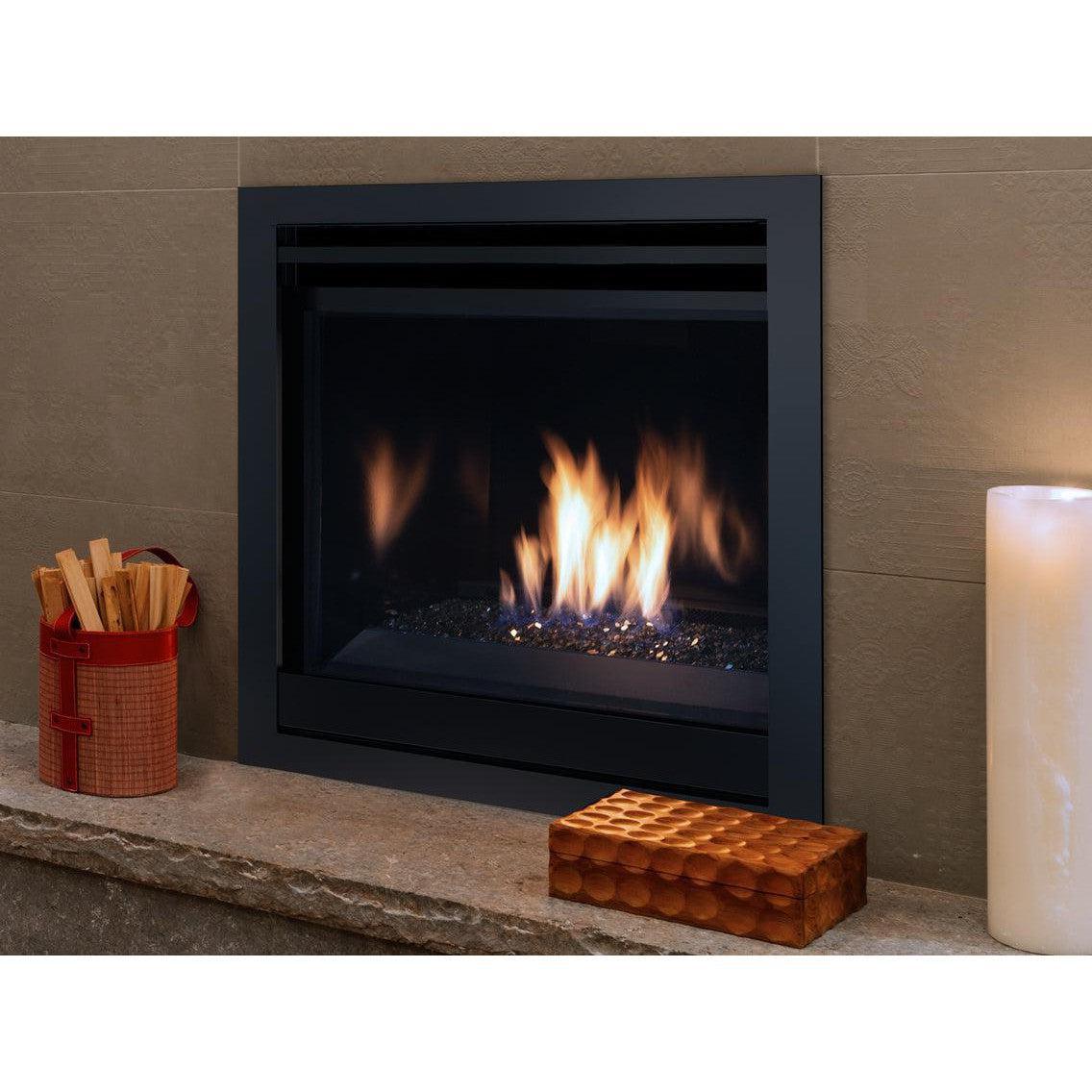 Superior DRC3040 40" Mid-Size Contemporary Top/Rear Direct Vent Natural Gas Fireplace With Electronic Ignition