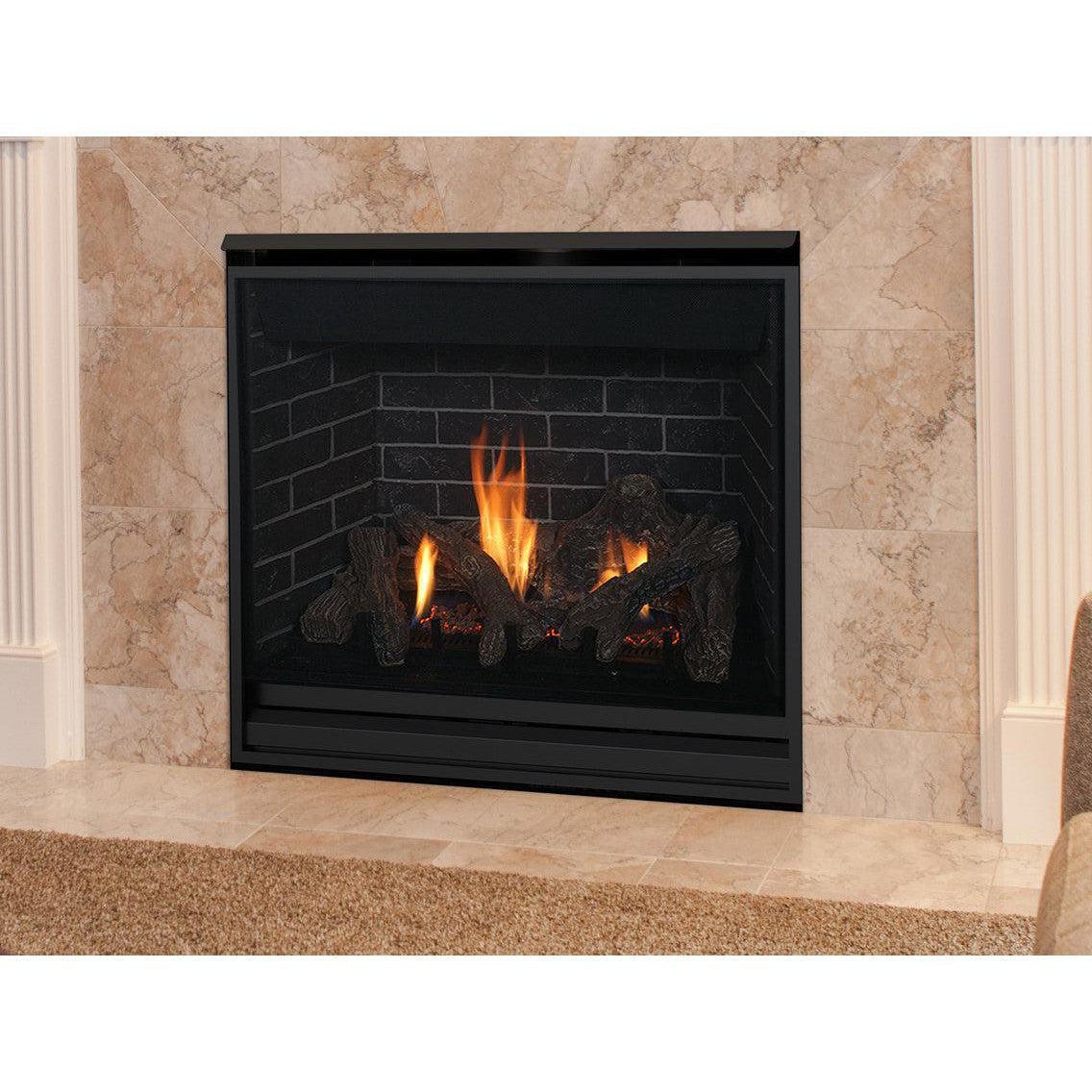 Superior DRT3045 45" Mid-Size Traditional Top/Rear Direct Vent Natural Gas Fireplace With Millivolt Ignition