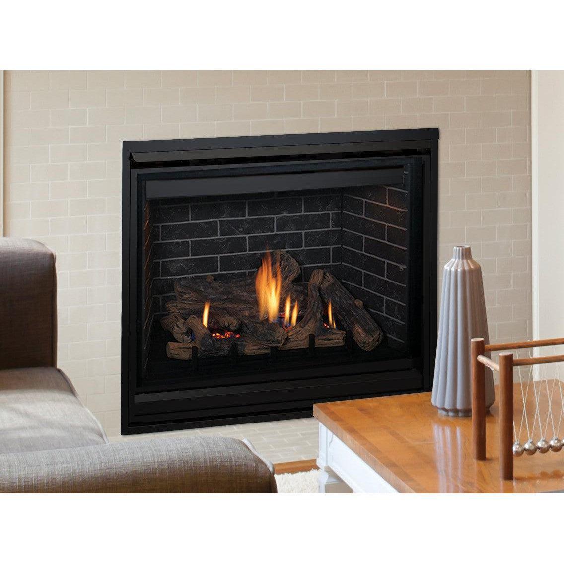 Superior DRT3535 35" Mid-Size Traditional Top/Rear Direct Vent Natural Gas Fireplace With Electronic Ignition