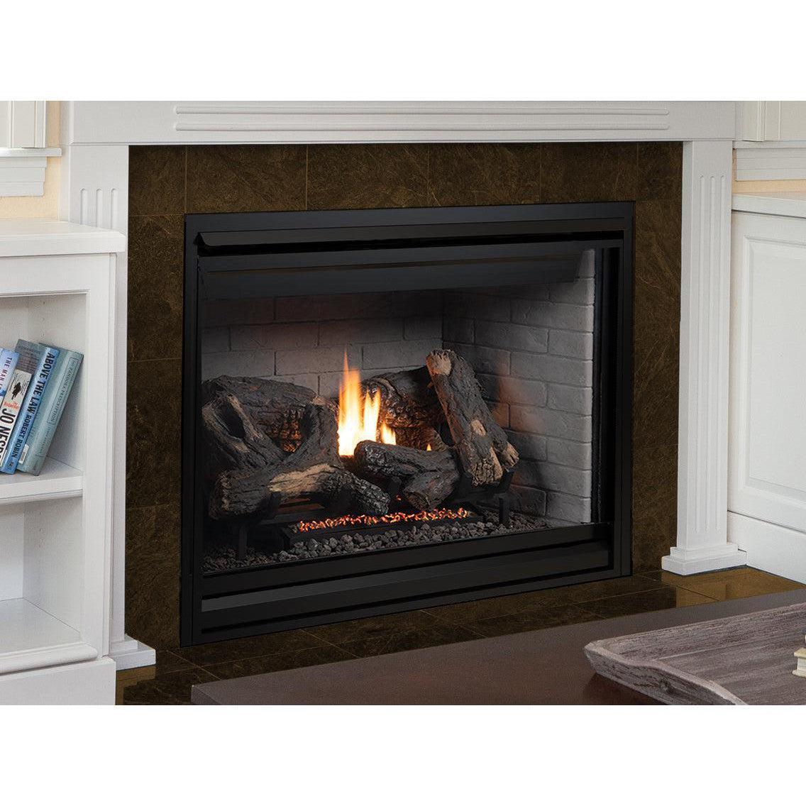 Superior DRT4040 40" Mid-Size Traditional Top Direct Vent Natural Gas Fireplace With Electronic Ignition