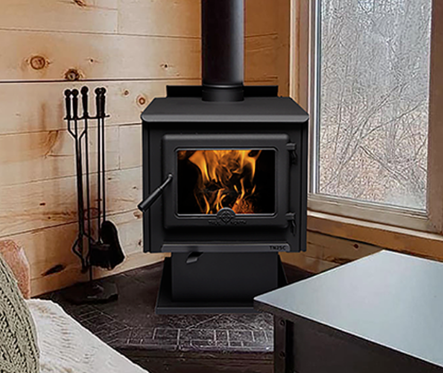 True North TN25C Wood Stove with Legs