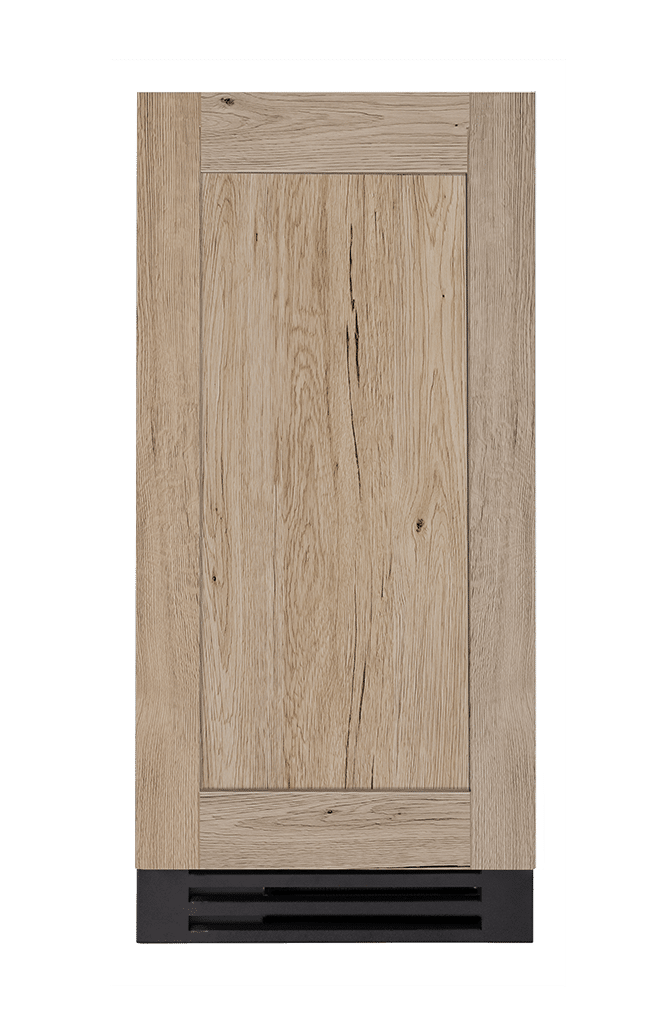 True Residential TUI15LOPD 15 Inch Overlay Panel Door Left Hinge Clear Ice Machine
