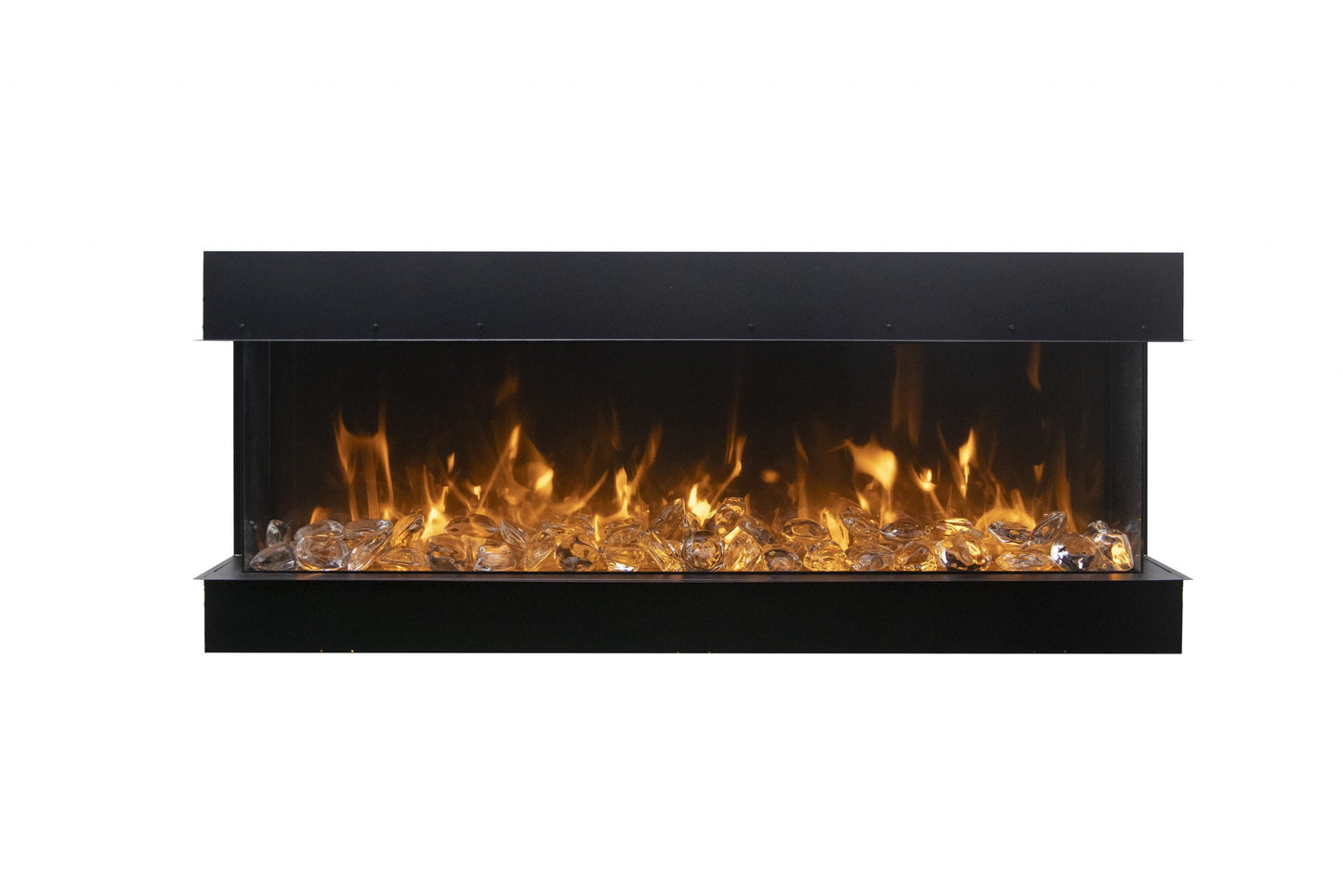 Amantii Tru View Extra Tall Lumina 72" Indoor/Outdoor Electric Fireplace