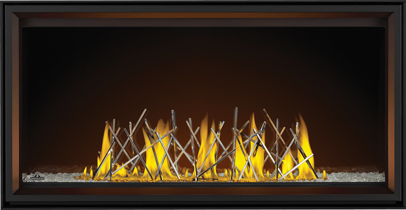 Napoleon Tall Linear Vector 50" Single Sided Direct Vent Natural Gas Fireplace